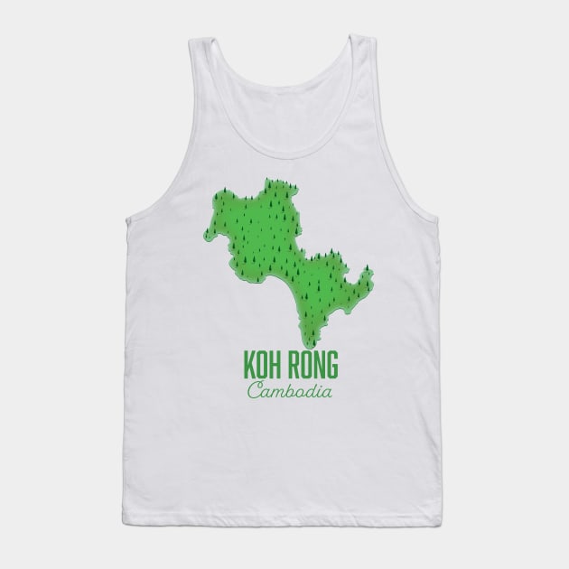 Koh Rong Island, Cambodia Tank Top by nickemporium1